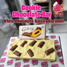 Load image into Gallery viewer, White Chocolate Galaxy Caramel Chocolate Bar 700g
