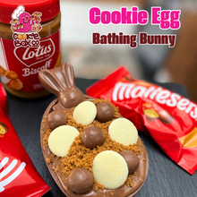 Load image into Gallery viewer, Bathing Biscoff Bunny Cookie Dough Egg
