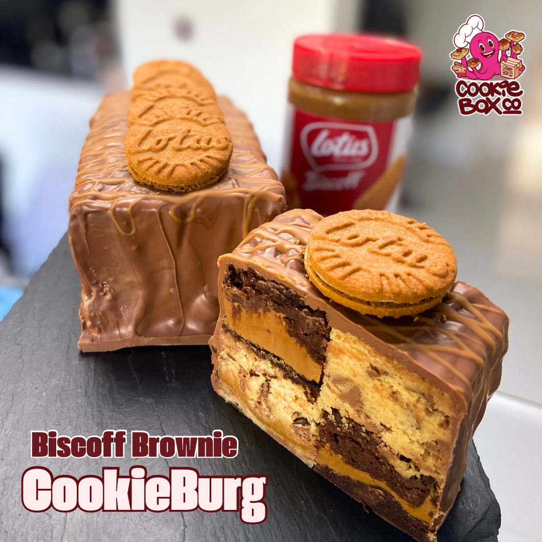 Biscoff Cookie Burg Slice