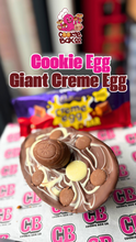 Load image into Gallery viewer, Giant Creme Egg Cookie Dough Egg
