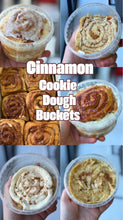Load image into Gallery viewer, Cinnamon Bun Cookie Dough Bucket
