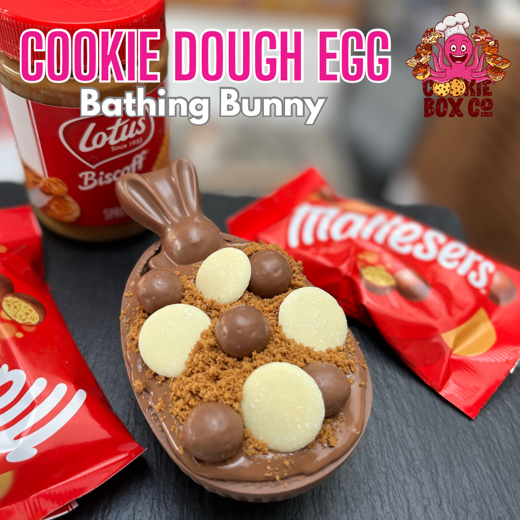 Bathing Biscoff Bunny Cookie Dough Egg