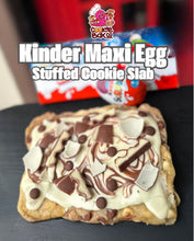 Load image into Gallery viewer, Kinder Maxi Egg Stuffed Mini Slab
