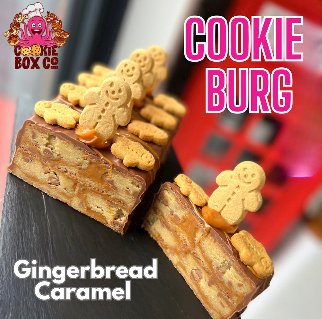 Salted Caramel Gingerbread Cookie Burg