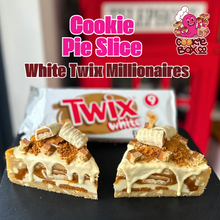 Load image into Gallery viewer, White Twix Millionaires Cookie Pie Slice
