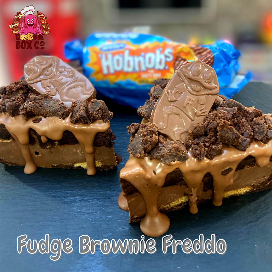 Freddo Fudge Brownie Slice