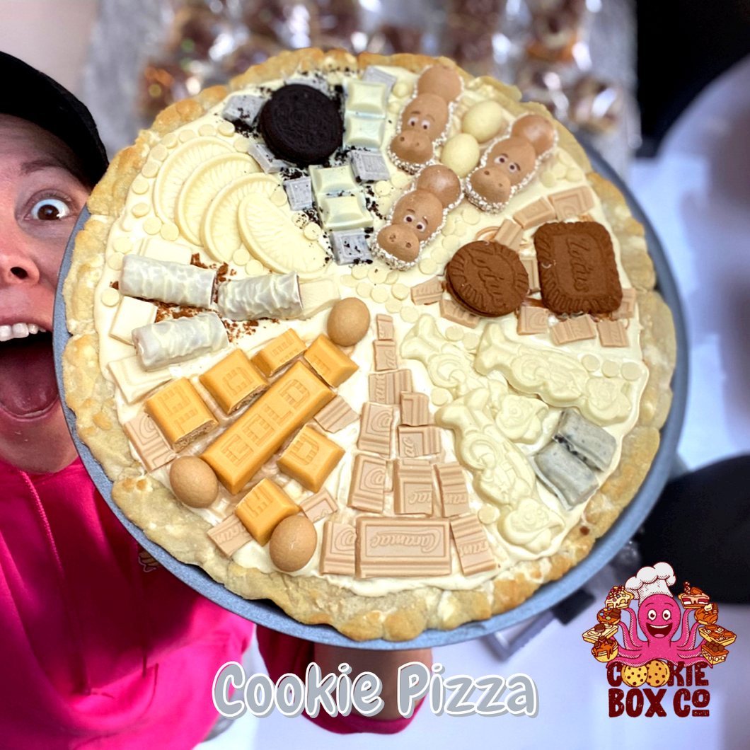 White Cookie Pizza