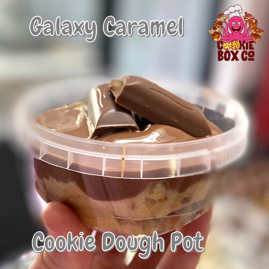 Galaxy Caramel Cookie Dough Pot