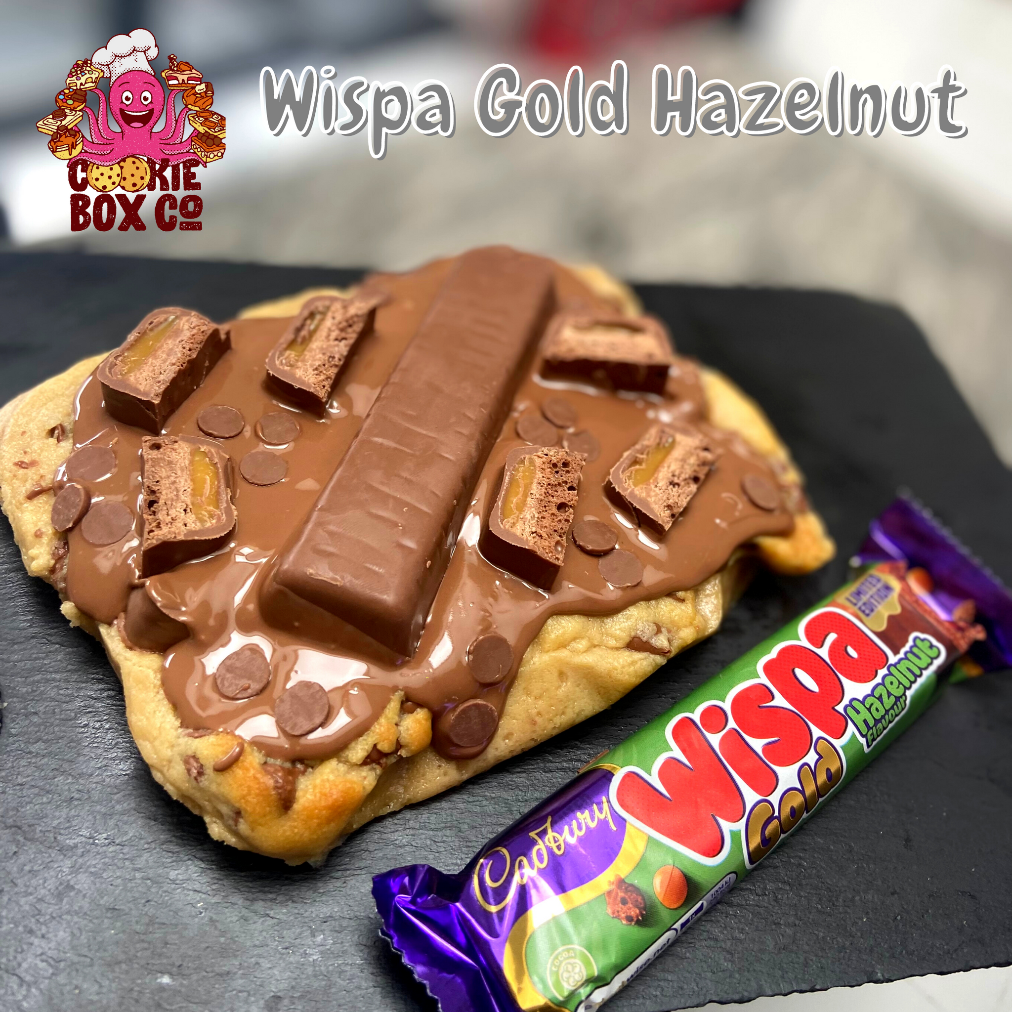 Limited-Edition Hazelnut Candy Bars : Cadbury Wispa Gold Hazelnut