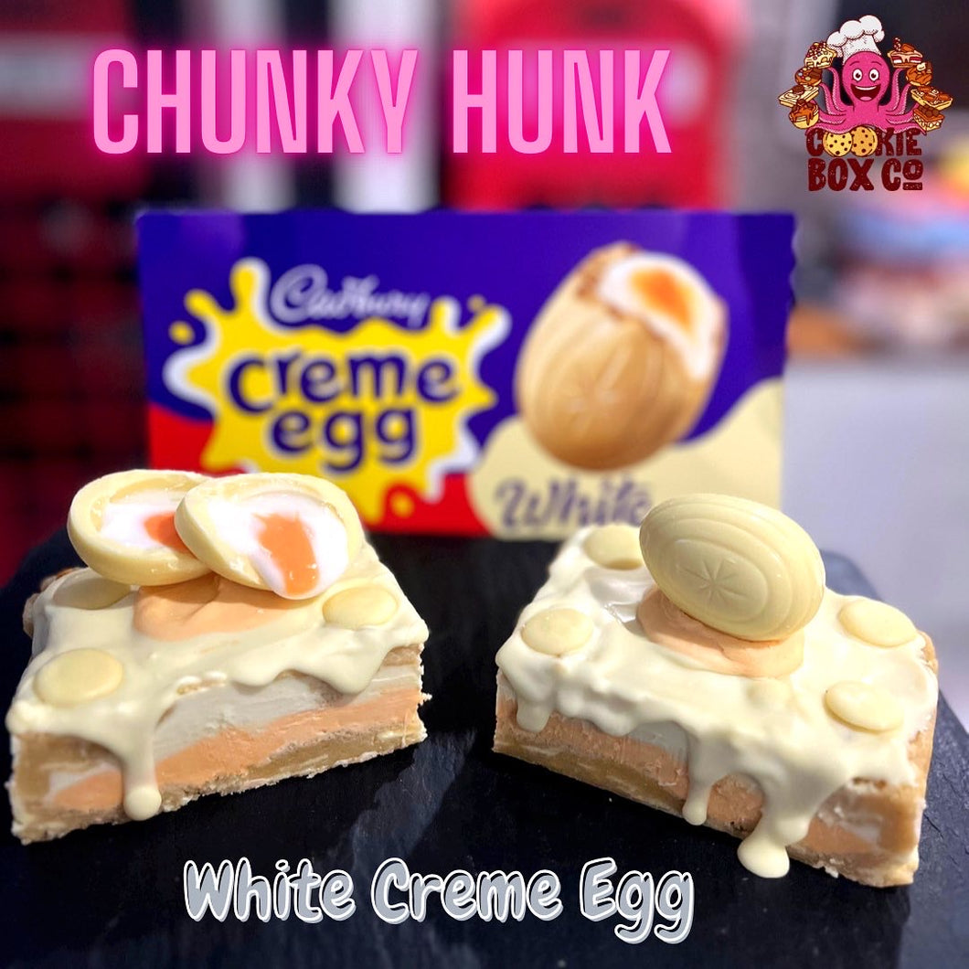 White Creme Egg Chunky Hunk