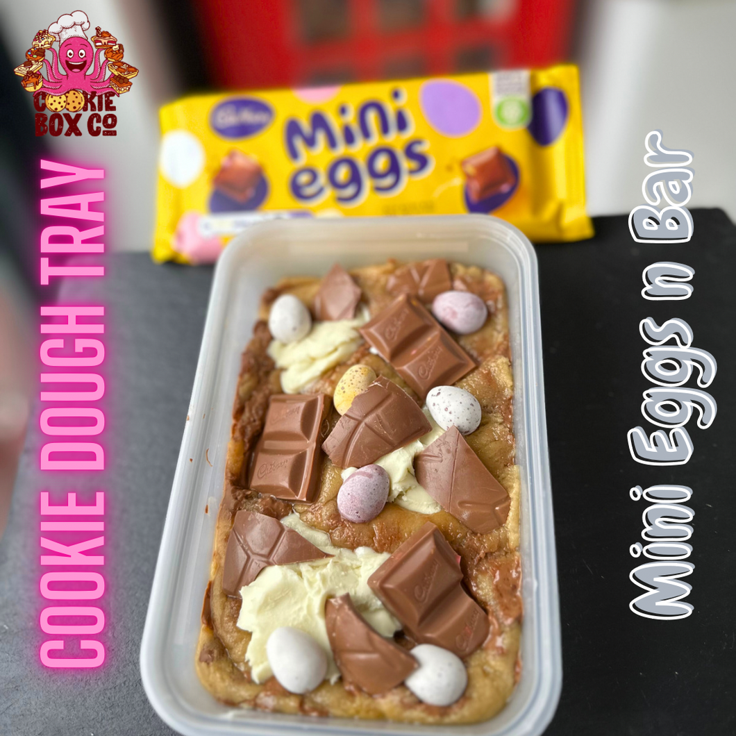 Mini Eggs Choc n Bar Cookie Dough Tray
