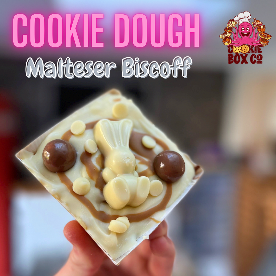 Biscoff Malteser Cookie Dough Pot