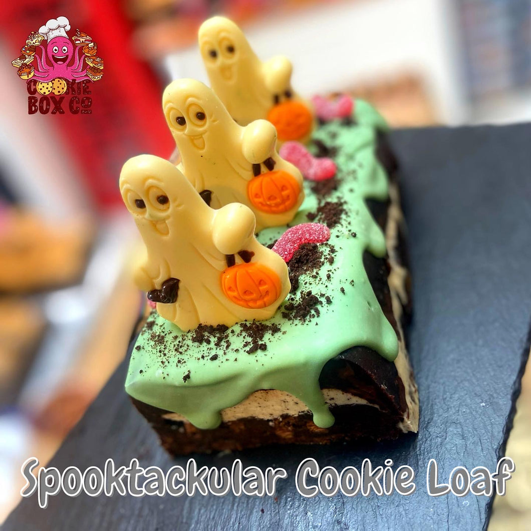 Halloween Spooktackular Cookie Loaf