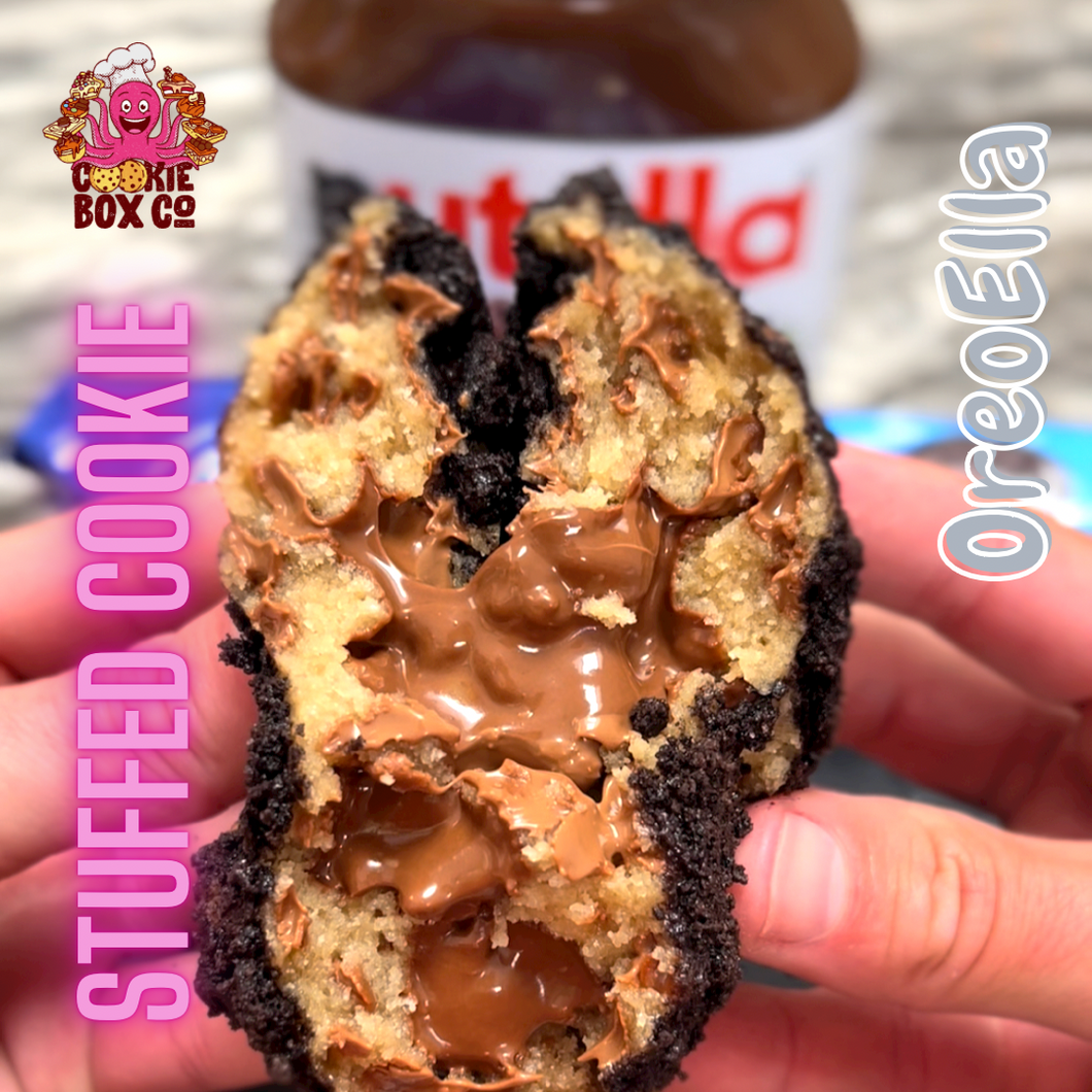 Oreo Nutella Stuffed Cookie