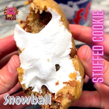 Load image into Gallery viewer, SnowBall Fluff Stuffed Cookie x 2
