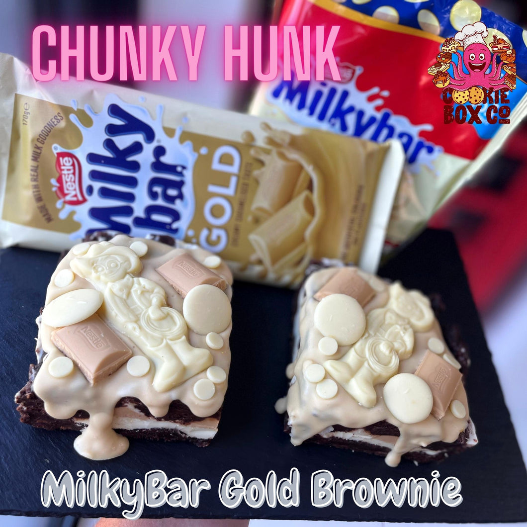 MilkyBar Gold Brownie Chunky Hunk