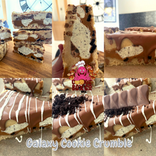 Load image into Gallery viewer, Galaxy Cookie Crumble Slice
