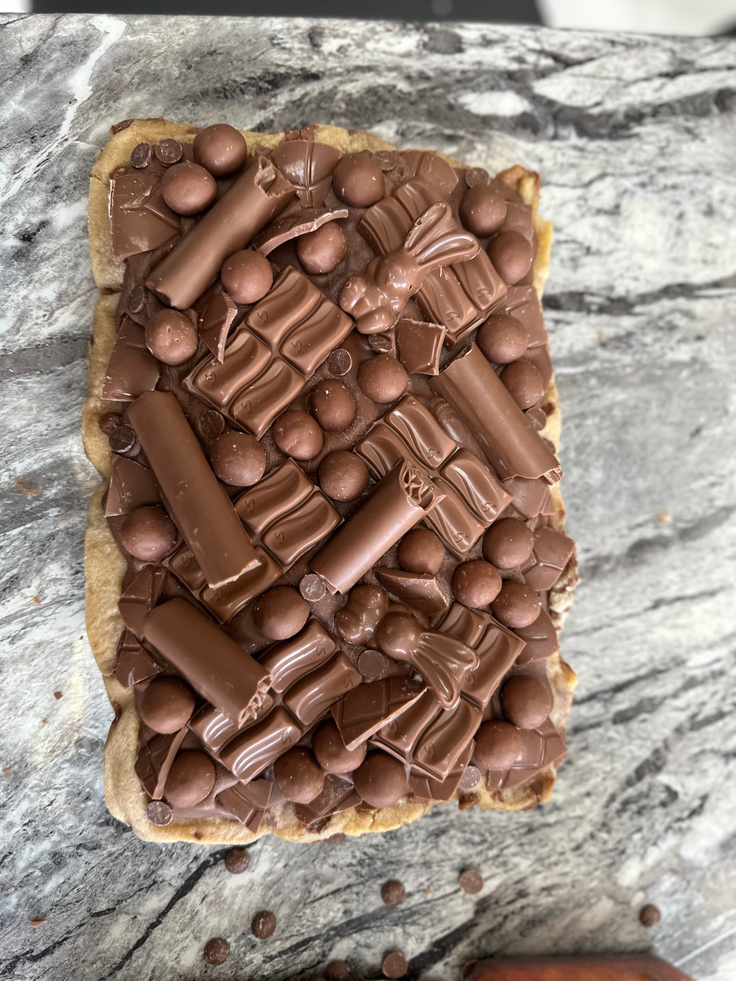 Galaxy Malteser Egg Bunny Biscoff A4 slab