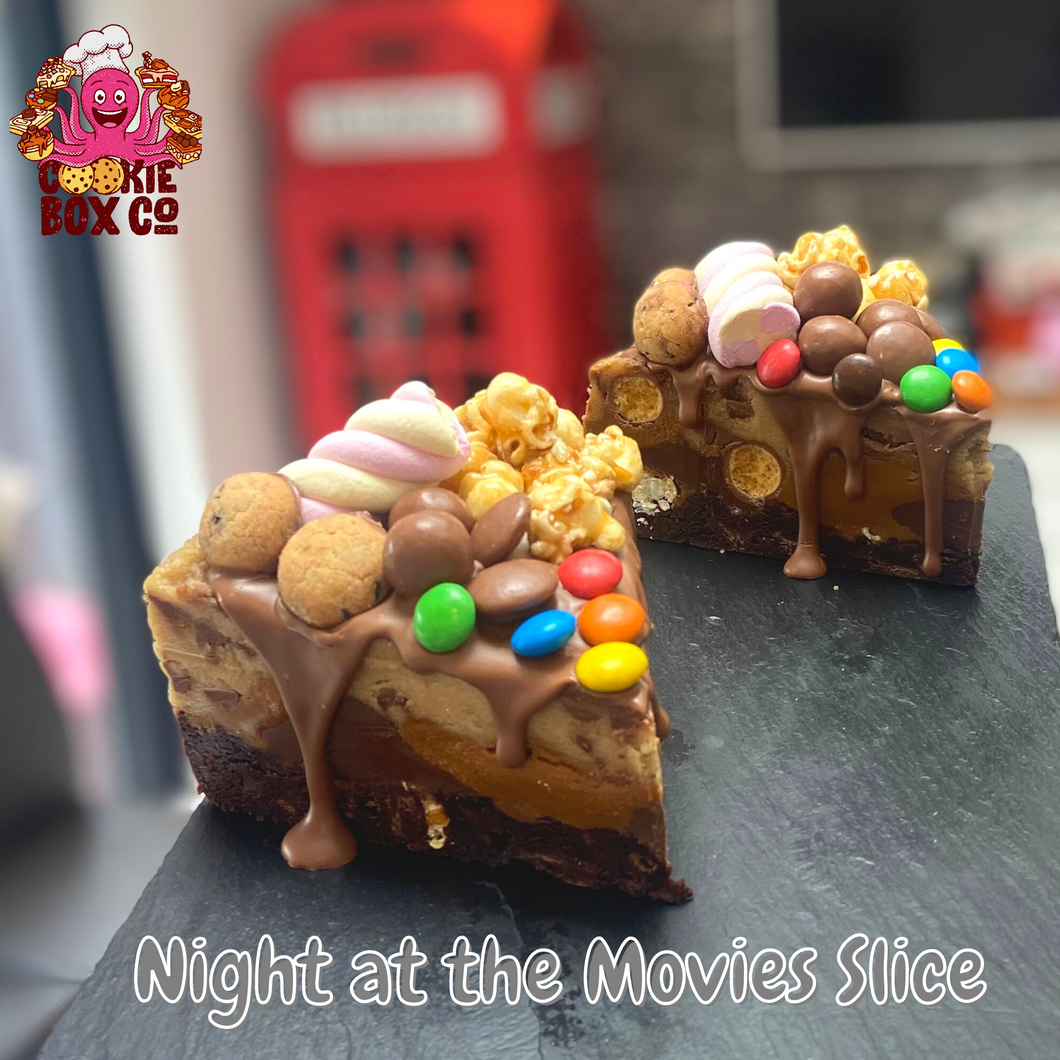 Movie Night Cookie Pie Slice x2