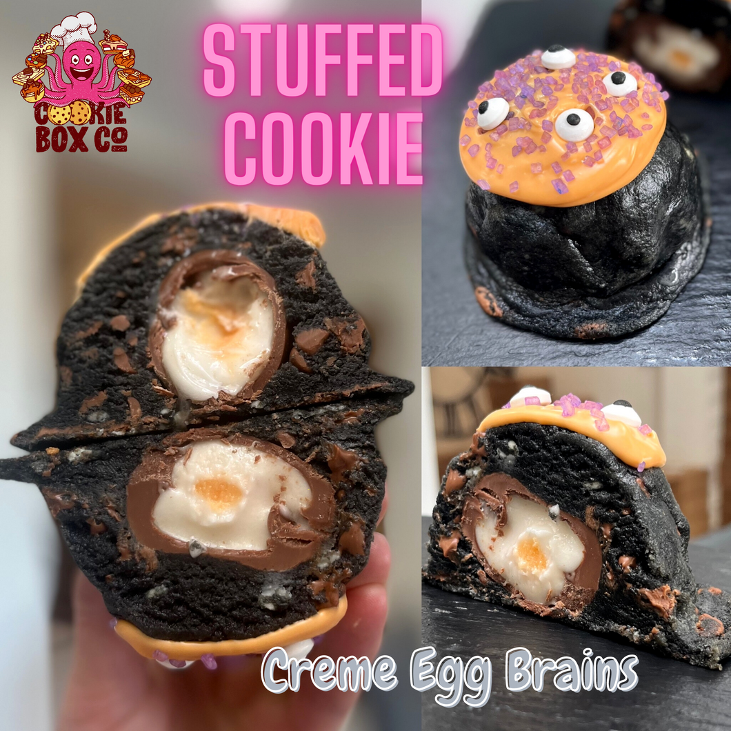 Creme Egg Brains Cookie