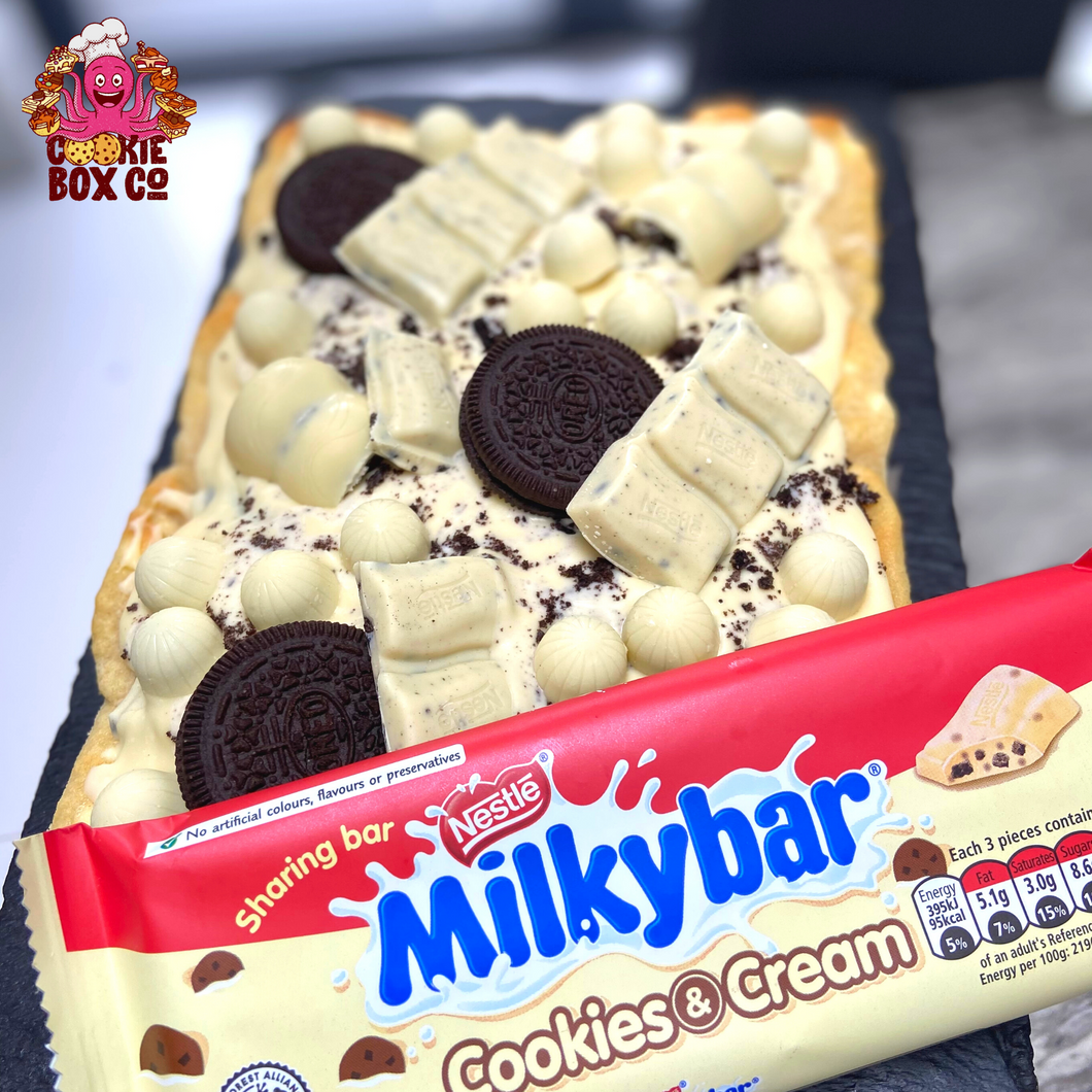 MilkyBar Cookies and Cream Slab