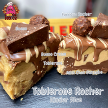 Load image into Gallery viewer, Toblerone Rocher Kinder Slice
