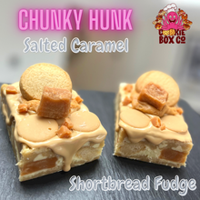 Load image into Gallery viewer, SeaSalt Fudge Caramel Shortbread Chunky Hunk
