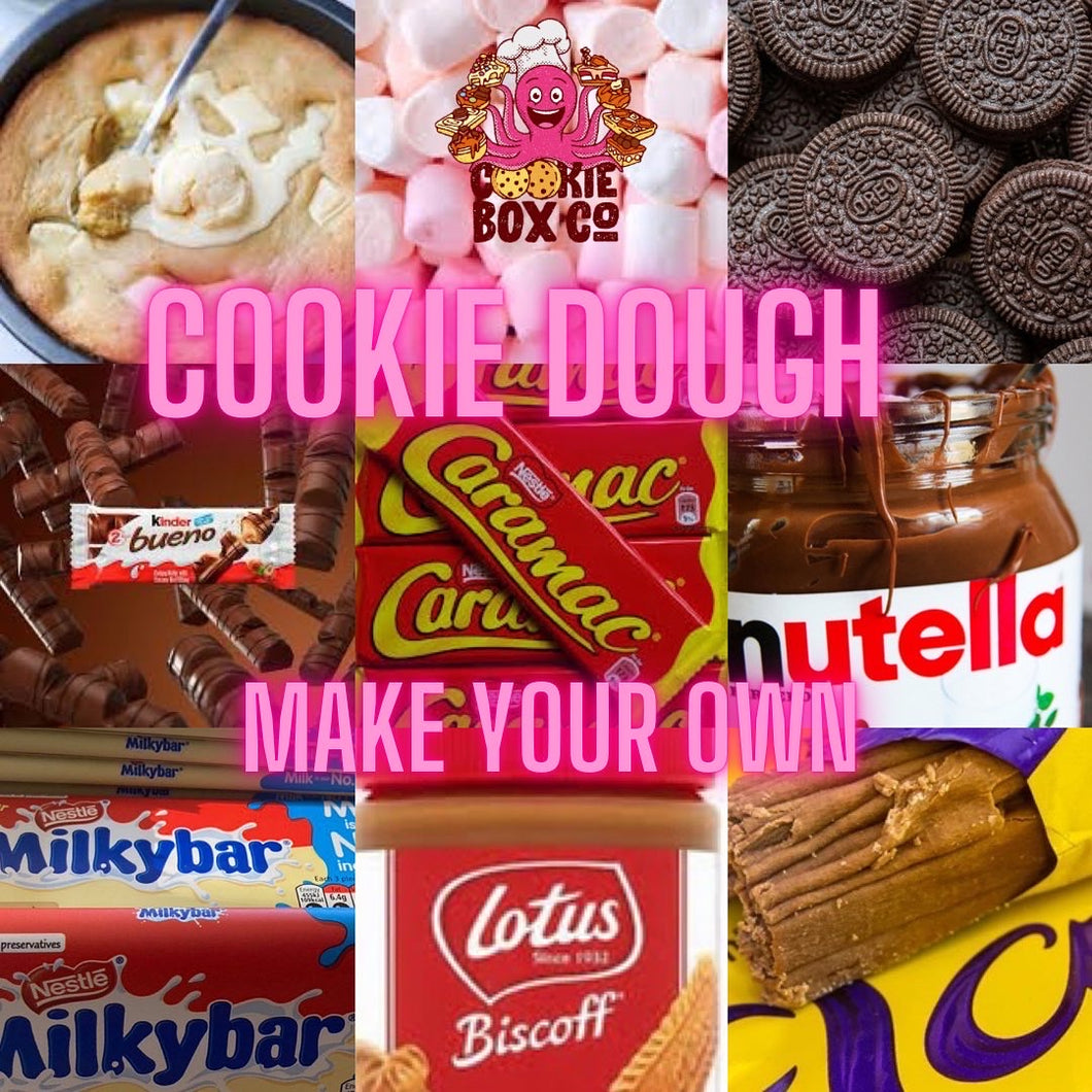 Cookie Dough Tray - Warm at home WHITE CHOC