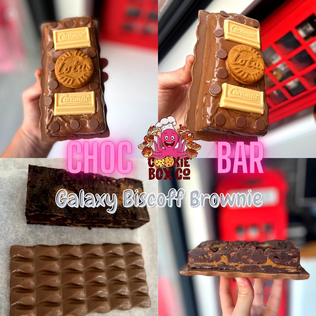 Galaxy Brownie Biscoff Choc Bar