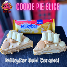 Load image into Gallery viewer, Golden MilkyBar Cookie Pie Slice
