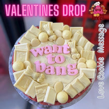 Load image into Gallery viewer, Valentines Giant Personalised Cookie
