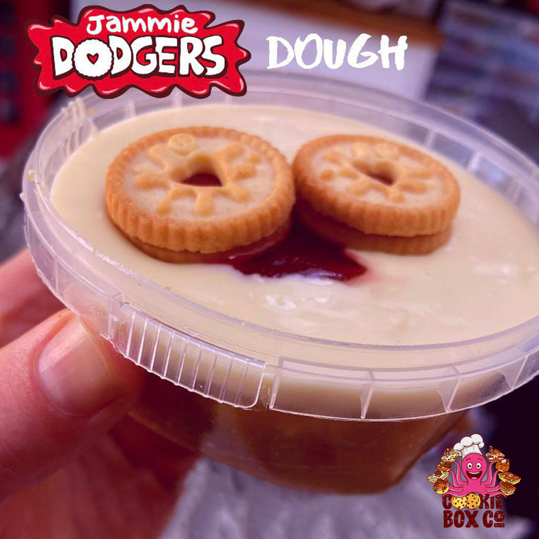 Jammie Dodger Cookie Dough Pot