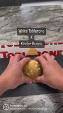 Load and play video in Gallery viewer, White Toblerone X Kinder Bueno Cookie
